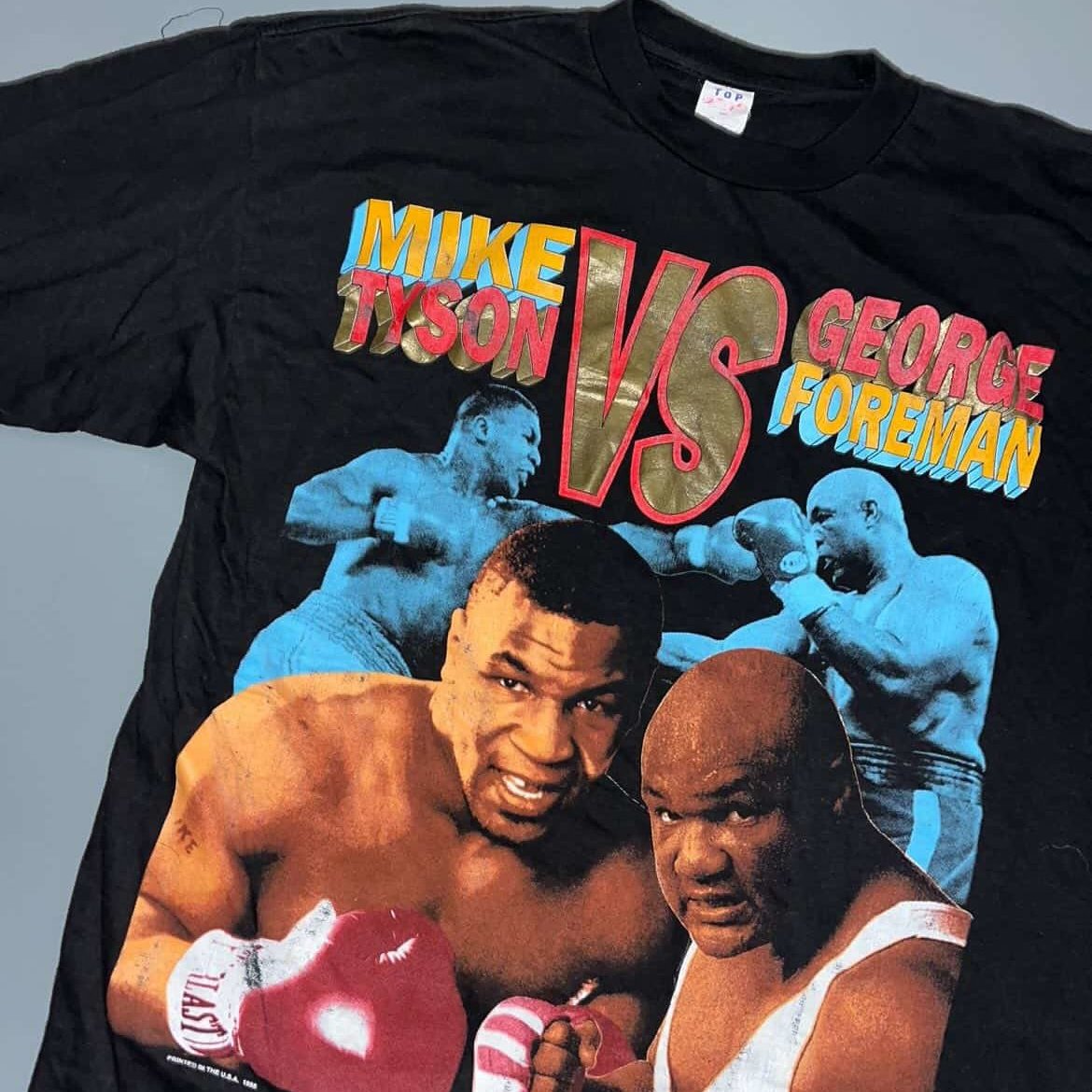 T-shirt Mike Tyson VS George Foreman